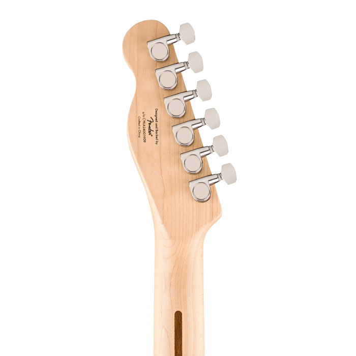 Squier Affinity Telecaster FMT SH Laurel Klavye WPG Crimson Red Transparent Elektro Gitar